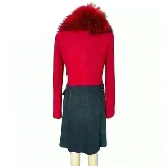 Dolce & Gabbana Wool Denim Coat,  Size 40/M - Picture 4 of 9